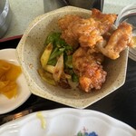 中国料理 頤和園 - 唐揚げのスパイシーソース