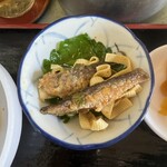 中国料理 頤和園 - 干し豆腐と小アジの南蛮