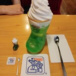 コメダ珈琲店 - クリームソーダ