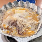 下北バル - 味噌貝焼き できあがり