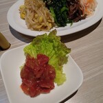 焼肉ハウス大滝 - チャンジャ、ナムル