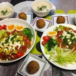 ヤマザワ  - 昨日の夕飯⭐️タコライスと大根ポタージュとゴマ団子⭐️