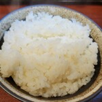 超多加水純手打ち麺 仁しむら - ごはん