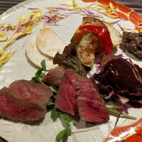 赤坂鉄板焼 ヒレ - 特選A5黒毛和牛ヒレステーキ40g　＆　黒毛和牛100％ハンバーグ
