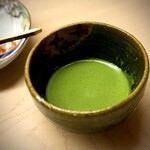 道人 - 大将自ら点てていただくお薄で、すっかり整えていただきました。