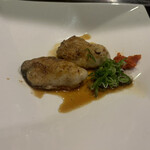 まど居 - 牡蠣ソテー　ハーフ