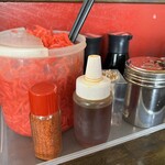 一楽ラーメン - 卓上！