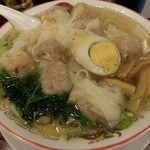 広州市場 西新宿店 - 広州雲呑麺塩