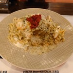 オステリアブッコ ボロネーゼ - シーフードネーゼ1,430円＋モッツァレラチーズ380円