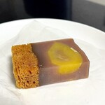 一幸庵 - 栗蒸羊羹