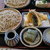 清九郎 - 料理写真:天ざる定食に柿の葉寿司をトッピングしてみました。