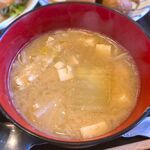 さくら本店 - (ﾗﾝﾁ)さくら定食 具だくさん味噌汁　2024.11.7