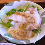 さくら本店 - (ﾗﾝﾁ)さくら定食 豚しゃぶとろろサラダ　2024.11.7