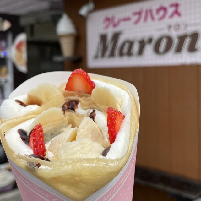 マロン - 郡山富田（クレープ・ガレット）の写真