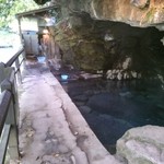 壁湯天然洞窟温泉　旅館 福元屋 - 混浴の洞窟温泉