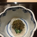 鮨 さえ喜 - キャビアと噴火湾帆立