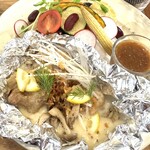 カフェプラスケーキ ククー - チキンの粒マスタードクリーム煮