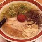 長風 - とんこつラーメン 赤 辛みそ