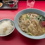 南海飯店 - ワンタン麺定食