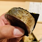 鮨仙八 - 鯖の棒鮨