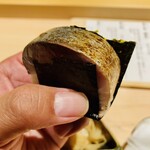 鮨仙八 - 鯖の棒鮨
