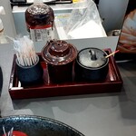 うどん魂 侍 - 卓上のアイテム