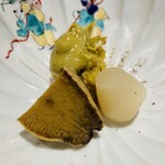 鮨仙八 - トコブシのリゾット