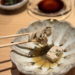 鮨処 池上 - 北海道産牡蠣の煮浸し