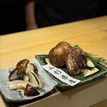 鮨処 池上 - 山形県産松茸　