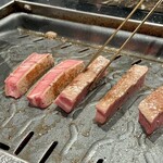 焼肉たまき - 良い焼き色