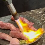 焼肉たまき 京橋店 - 大トロ寿司
