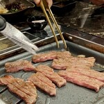 焼肉たまき - カットして