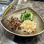 焼肉たまき - ナムル盛り合わせ