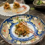 焼肉たまき - お皿へ