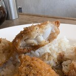フダン - 魚フライ　断面