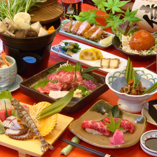 Hama Ryouri Samurai - いろいろなコース料理をご用意しております。