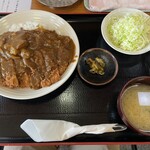 獅子王 - カツカレー　大盛