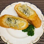 酒楽家 藤 - ブルーチーズトースト　ハニー添え