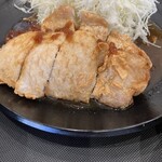 松のや - 料理写真:ポークフライドステーキ定食。