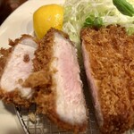 とんかつ 椛 - 上ロースアップ