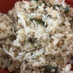 茅乃舎 - 料理写真:だし香る混ぜご飯。