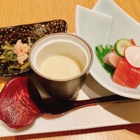 SHARI東銀座 - 付き出し刺身