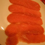 龍水楼 - 2014年4月　シュワンヤンロウ（子羊のしゃぶしゃぶ）　超薄切りのラム