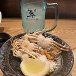 炉端とおでん きょうすけ - ベビーワタリガニの唐揚げ