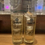 炉端とおでん きょうすけ - ハイボール