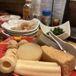 炉端とおでん きょうすけ - おでん6種盛り合わせ