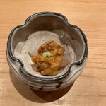 鮨 さかい - 牡丹海老と紫雲丹