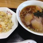 九龍 - 半チャンラーメンセット ¥780