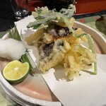 追分屋旅館 - 松茸天ぷら（別注）
