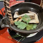 追分屋旅館 - 松茸土瓶蒸し（別注）